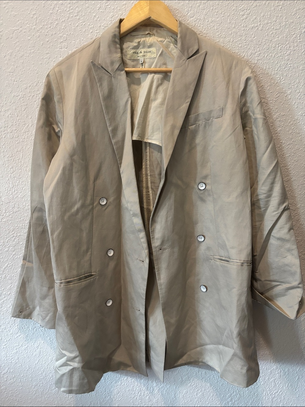 rag & bone Cream Label Blouse